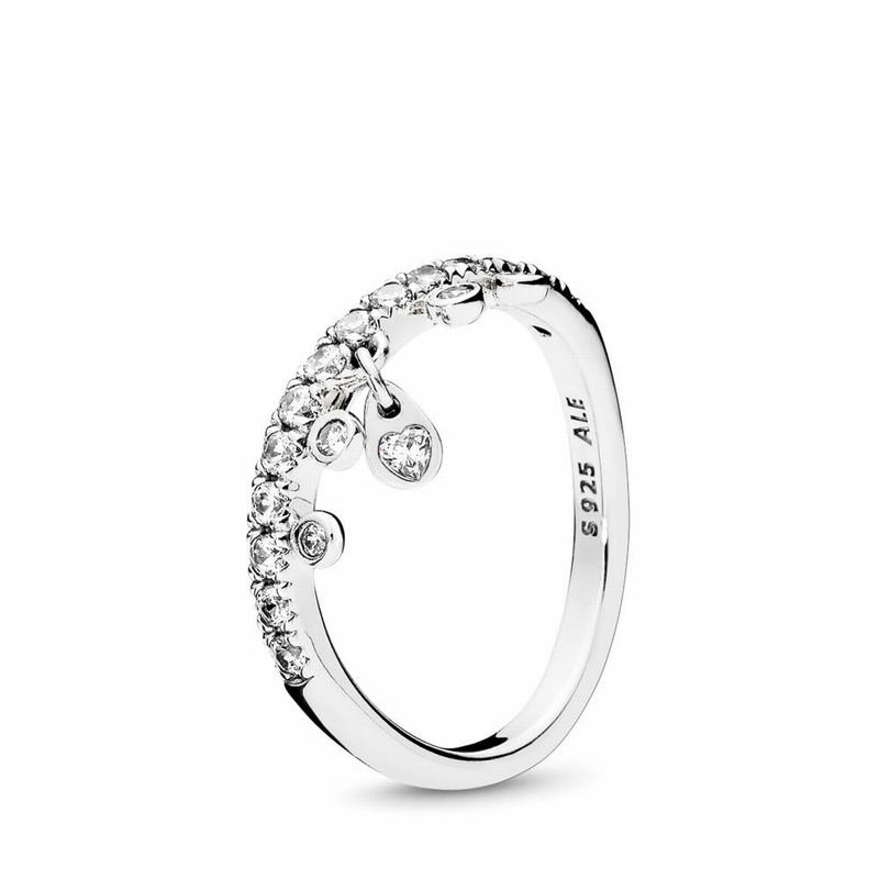 Pandora Chandelier Droplets Stackable Ring Silver Egypt IF1804625